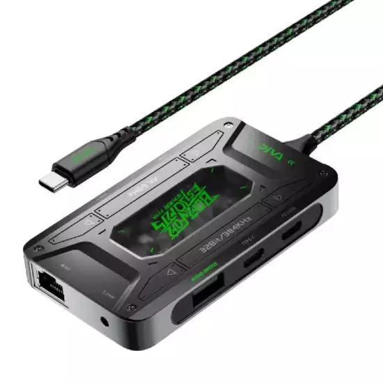 Piva DS7 PRO Type C 7in1 Adapter with Extra Cable for Casting Device to Screen