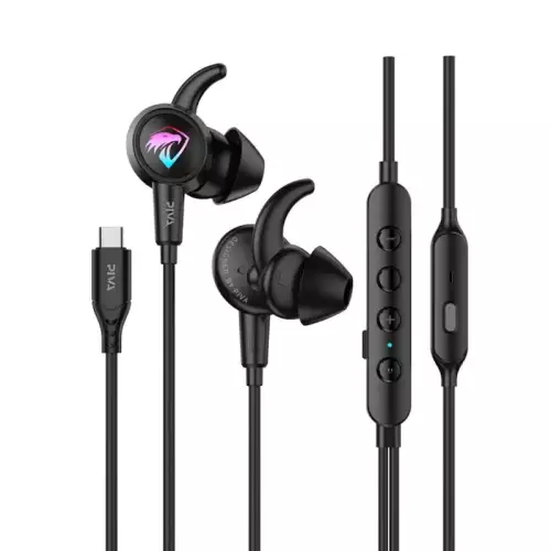 Piva S6C-H Type-C Earphone Black