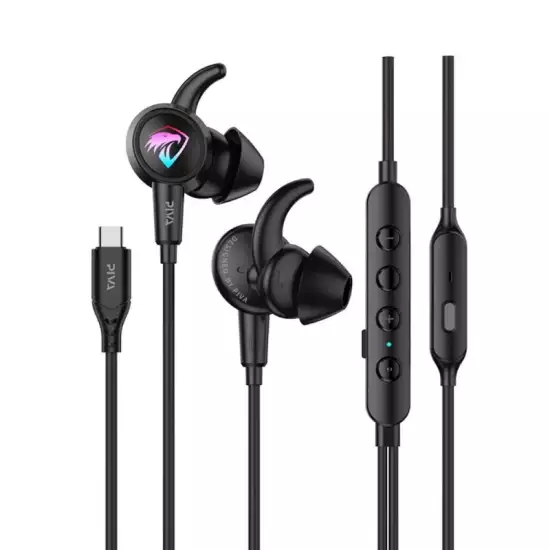 Piva S6C-H Type-C Earphone Black Piva S6C-H Type-C Earphone Black