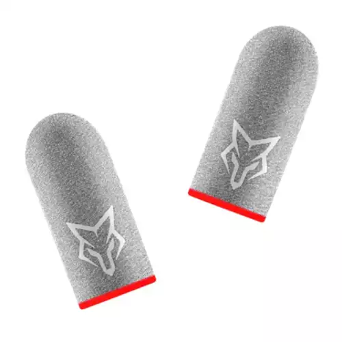 Sarafox V10 Finger Gloves Gold Silk Gaming Finger Sleeves Non-slip High Sensitivity Super Sweatproof for Mobile Phone Gaming