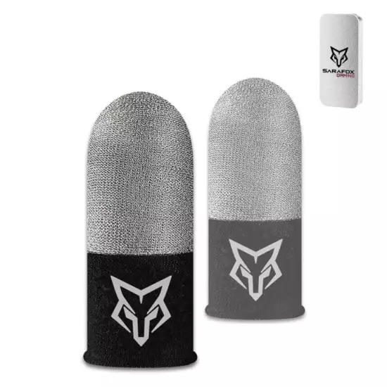 Sarafox V8 Bicolor Game Beehive5 Sleep-proof Sweat-proof Professional Touch Screen Thumbs Finger Sleeve for shooting Game Sarafox V8 Bicolor Game Beehive5 Sleep-proof Sweat-proof Professional Touch Screen Thumbs Finger Sleeve for shooting Game