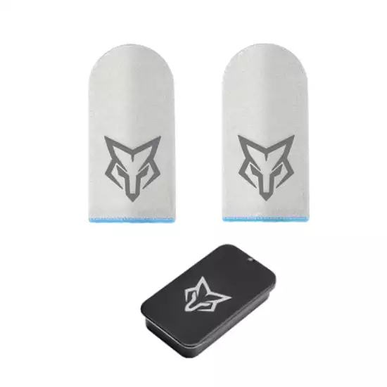 Sarafox V5 Fiberglass Finger Sleeve Flexible Glass Fiber Finger Gloves for Mobile Games for PUBG COD Gaming Sarafox V5 Fiberglass Finger Sleeve Flexible Glass Fiber Finger Gloves for Mobile Games for PUBG COD Gaming