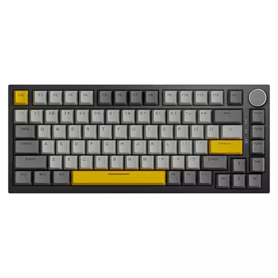AJAZZ AK820 75% Gasket-mounted Type-C Wired Ajazz Moon Switch Mechanical Keyboard