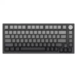 VGN Gaming Keyboard A75 Magnetic Keyboards Gradient Gray Rapid Trigger Compatible, Actuation Points 0.004-0.16 inches (0.1-4.0 mm), English Layout, 75% Layout, PBT Key Cap, Domestic Genuine