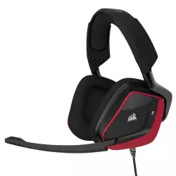 Corsair Void Elite Surround Premium Gaming Headset with 7.1 Surround Sound - Red | CA-9011206-NA Corsair Void Elite Surround Premium Gaming Headset with 7.1 Surround Sound - Red | CA-9011206-NA