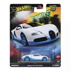 Hot Wheels Premium Car Culture Hammer Drop 1:64 Scale Die-Cast Bugatti Veyron Vehicle with Real Riders Tires & Metal/Metal Body & Chassis Hot Wheels Premium Car Culture Hammer Drop 1:64 Scale Die-Cast Bugatti Veyron Vehicle with Real Riders Tires & Metal/Metal Body & Chassis