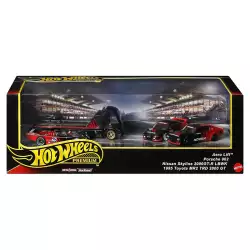 Hot Wheels Premium Collector ADVAN Racing Display Sets, 3 Cars & 1 Transporter Hot Wheels Premium Collector ADVAN Racing Display Sets, 3 Cars & 1 Transporter