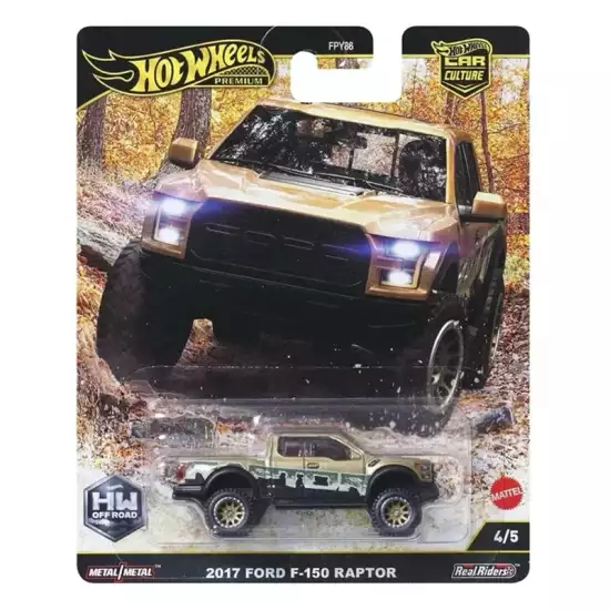 Hot Wheels Premium Car Culture - 2017 Ford F-150 Raptor Hot Wheels Premium Car Culture - 2017 Ford F-150 Raptor