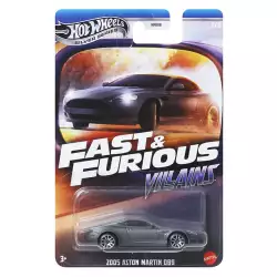 Hot Wheels Silver Series Fast & furious Villains - 2005 Aston Martin DB9 Hot Wheels Silver Series Fast & furious Villains - 2005 Aston Martin DB9