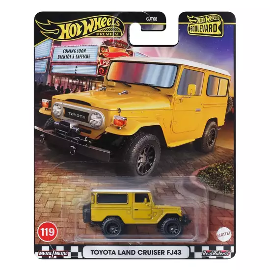 Hot Wheels Premium Car Culture - Toyota Land Cruiser FJ43 Hot Wheels Premium Car Culture - Toyota Land Cruiser FJ43
