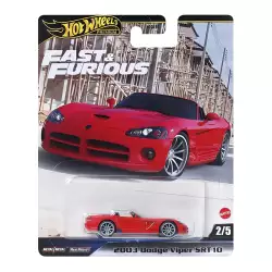 Hot Wheels Fast & Furious 2003 Dodge Viper SRT10 Hot Wheels Fast & Furious 2003 Dodge Viper SRT10