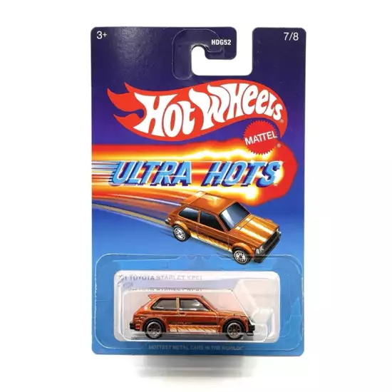 Hot Wheels Ultra Hots Hottest Metal Cars In The World - '81 Toyota Starlet KP61 Hot Wheels Ultra Hots Hottest Metal Cars In The World - '81 Toyota Starlet KP61