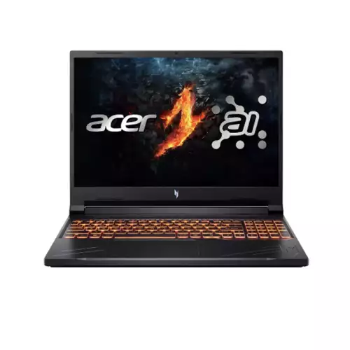 Acer Nitro Gaming Laptop V16 ANV16-41-R05L AMD Ryzen 7- 8845HS, 16GB RAM, 512GB SSD Hard Disk, NVIDIA GeForce RTX 4060 8GB Graphics Card, 16" WUXGA Display, Windows 11, Obsidian Black