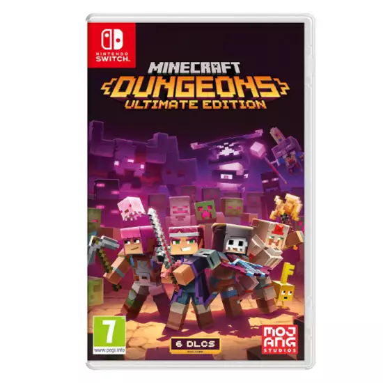 Minecraft Dungeons Ultimate Edition - Nintendo Switch Minecraft Dungeons Ultimate Edition - Nintendo Switch