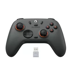 GameSir Nova 2 Lite Wireless PC Controller with Hall Effect Joysticks & Triggers, 2.4G & Wired 1000Hz Polling Rate, Remappable Buttons - Compatible with PC/Switch/Steam/Android (Grey)