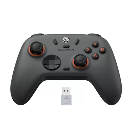 GameSir Nova 2 Lite Wireless PC Controller with Hall Effect Joysticks & Triggers, 2.4G & Wired 1000Hz Polling Rate, Remappable Buttons - Compatible with PC/Switch/Steam/Android (Grey)
