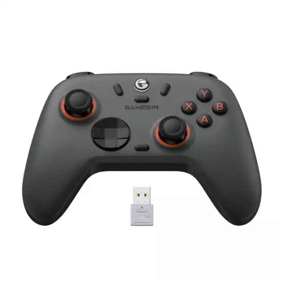 GameSir Nova 2 Lite Wireless PC Controller with Hall Effect Joysticks & Triggers, 2.4G & Wired 1000Hz Polling Rate, Remappable Buttons - Compatible with PC/Switch/Steam/Android (Grey) GameSir Nova 2 Lite Wireless PC Controller with Hall Effect Joysticks & Triggers, 2.4G & Wired 1000Hz Polling Rate, Remappable Buttons - Compatible with PC/Switch/Steam/Android (Grey)