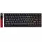 Madlions MAD 68 HE Flagship Gaming Magnetic Keyboard – Amber pro Magnetic Hall Effect Switch – 8000 Hz Polling Rate – Scan Rate 128K – Latency 0.1ms – Precision 0.01mm Rapid Trigger Mode (Black)