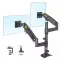 NB North Bayou H180 Dual Monitor Desk Mount Stand Full Motion Swivel – 2 Screens up to 32 – Load Capacity 9 Kg for Each Monitor