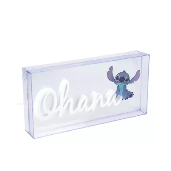Lilo & Stitch - Ohana LED Neon Light