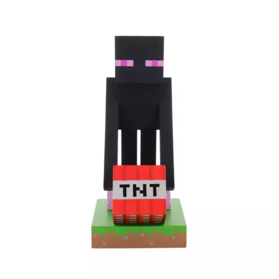 Cable Guys Minecraft: Enderman Holdems, Mini Phone Stand and Device Holder Cable Guys Minecraft: Enderman Holdems, Mini Phone Stand and Device Holder
