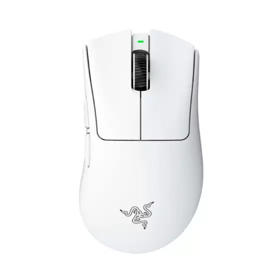 Razer DeathAdder V4 Pro Wireless Gaming Mouse White RZ01-05330200-R3G1