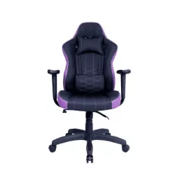 Cooler Master Caliber E1 Gaming Chair, Black And Purple