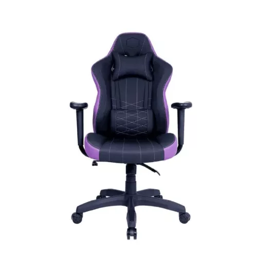 Cooler Master Caliber E1 Gaming Chair, Black And Purple