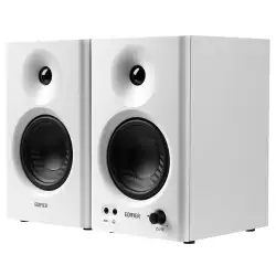 Edifier MR4 Powered Studio Monitor Speakers, 4" Active Near-Field Monitor Speaker - White (Pair) Edifier MR4 Powered Studio Monitor Speakers, 4" Active Near-Field Monitor Speaker - White (Pair)