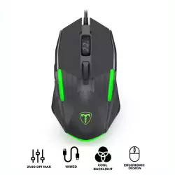 T-Dagger Blaze 2400DPI Ergonomic Gaming Mouse (T-TGM116)