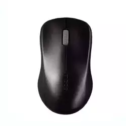 Rapoo Wireless Mouse 1620, Comfortable Elongated Design - Black