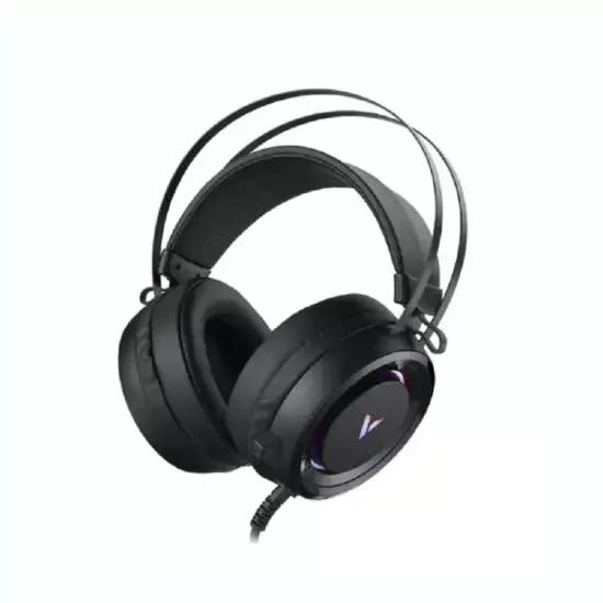 Rapoo VH500C Desktop Computer 7.1 Channel RGB Luminous Game Headset with Short Microphone, Cable Length: 2.2m(Black) Rapoo VH500C Desktop Computer 7.1 Channel RGB Luminous Game Headset with Short Microphone, Cable Length: 2.2m(Black)