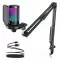 Fifine A6T AMPLIGAME USB Condenser MICROPHONE with Boom Arm, Pop Filter, Mute Button RGB FOR STREAMING ON PC/LAPTOP/PS4/5 Black Fifine A6T AMPLIGAME USB Condenser MICROPHONE with Boom Arm, Pop Filter, Mute Button RGB FOR STREAMING ON PC/LAPTOP/PS4/5 Black