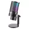 FIFINE A8 Plus AmpliGame USB Condenser Gaming Microphone, with 4 Polar Patterns for Podcast Streaming Recording YouTube, RGB Desktop Mic for PS4, Mac, with Headphone Jack Black FIFINE A8 Plus AmpliGame USB Condenser Gaming Microphone, with 4 Polar Patterns for Podcast Streaming Recording YouTube, RGB Desktop Mic for PS4, Mac, with Headphone Jack Black