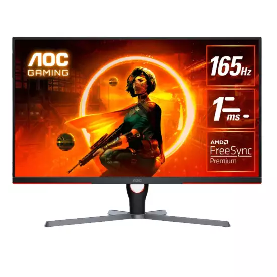 AOC Q32G3SE 31.5 Inch 2560 x 1440, 2K 165Hz, VA, 1 MS, Flat, G. SYNC Compatible Gaming Monitor AOC Q32G3SE 31.5 Inch 2560 x 1440, 2K 165Hz, VA, 1 MS, Flat, G. SYNC Compatible Gaming Monitor