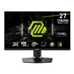 MSI MAG 274UPF E2 Gaming Monitor, 27 INCH Rapid IPS Display, 4K UHD Resolution, 160Hz Refresh Rate, 0.5ms (GtG) Response Time, AMD FreeSync Technology, Black | 9S6-3CC29H-257 MSI MAG 274UPF E2 Gaming Monitor, 27 INCH Rapid IPS Display, 4K UHD Resolution, 160Hz Refresh Rate, 0.5ms (GtG) Response Time, AMD FreeSync Technology, Black | 9S6-3CC29H-257