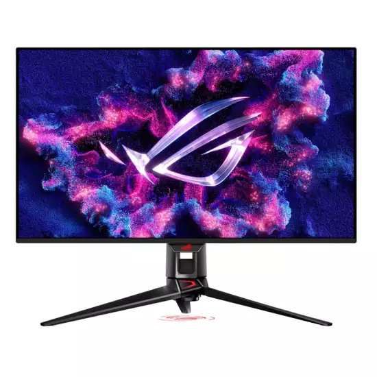 ASUS ROG Swift OLED PG32UCDM Gaming Monitor, 32 Inch 4K QD-OLED Display, 240Hz Refresh Rate, 0.03ms (GtG) Response Time, NVIDIA G-sync, FreeSync Premium Pro & AdaptiveSync, Black | 90LM09T0-B01370
