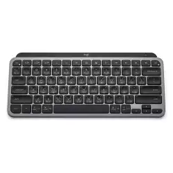 Logitech MX Keys Mini Minimalist Wireless Illuminated Keyboard, Bluetooth / USB-C Connector, 10m Range, English Arabic Layout, Graphite Black | 920-010503 Logitech MX Keys Mini Minimalist Wireless Illuminated Keyboard, Bluetooth / USB-C Connector, 10m Range, English Arabic Layout, Graphite Black | 920-010503