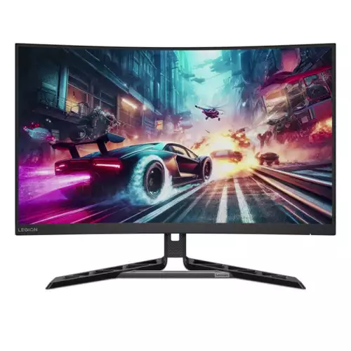 Lenovo Legion R32qc-30 Gaming Curved Monitor, 32" VA Display, QHD Resolution, 180Hz Refresh Rate, 0.5ms (MPRT) Response Time, AMD FreeSync Technology, 1500R Curvature, Black | 67C8GAC1AE