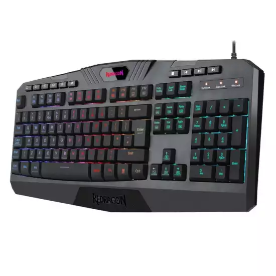Redragon K503 Harpe RGB Backlit Gaming Keyboard K503RGB - Black Redragon K503 Harpe RGB Backlit Gaming Keyboard K503RGB - Black