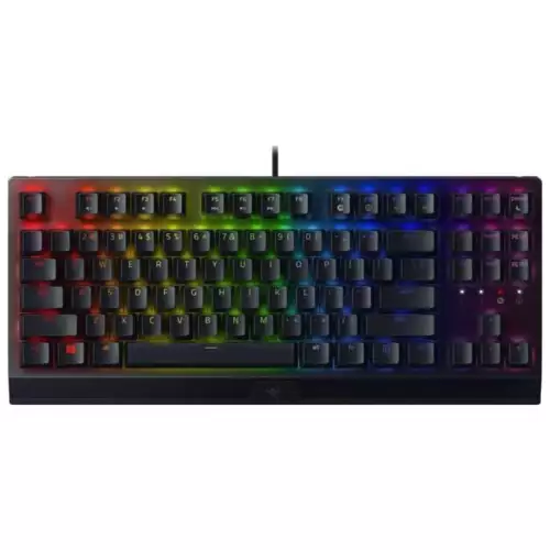 Razer BlackWidow V3 Tenkeyless - Yellow Switch - US Gaming Keyboard Black | RZ03-03491800-R3M1
