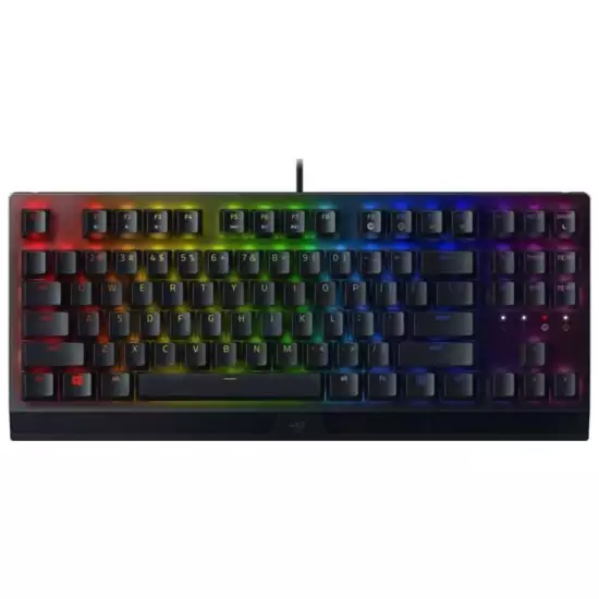 Razer BlackWidow V3 Tenkeyless - Yellow Switch - US Gaming Keyboard Black | RZ03-03491800-R3M1