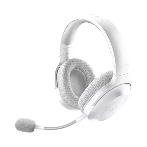 RAZER BARRACUDA X Mercury Edition Wireless and Bluetooth Multi-Platform Smart Switch Gaming and Mobile Headset -White RZ04-04430200-R3M1