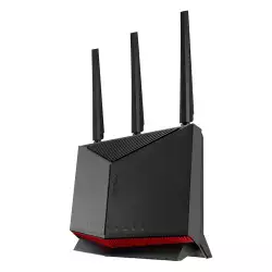 ASUS RT-BE86U BE6800 Dual-Band WiFi 7 Gaming Router, Supports 4096-QAM, MLO, AI WAN Detection, AiMesh, Subscription-Free Network Security, and Comprehensive VPN Features, Guest Network Pro, Gaming