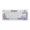 AJAZZ AK820 Max HE 75% Gasket-mounted Mechanical Keyboard With Magnetic Switch White Purple