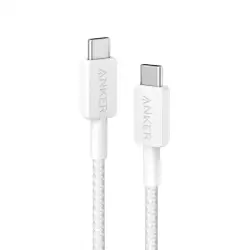 Anker Cable 322 USB-C to USB-C Cable 60W 3ft - White | A81F5H21