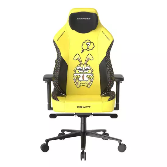 DXRacer Craft Dinorabbit Gaming Chair – Yellow/Black