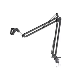 MAONO BA20 Microphone Suspension Boom Scissor Arm Stand Black