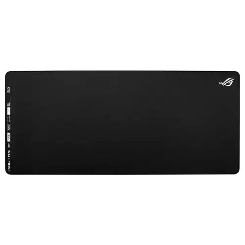ASUS ROG Hone Ace XXL Gaming Mouse Pad, 900 x 400 mm Dimension, Anti-Slip Base, Water-, Oil- & Dust-Repellent Surface, Anti-Fray Stitching, Black | 90MP03G0-BPUA00