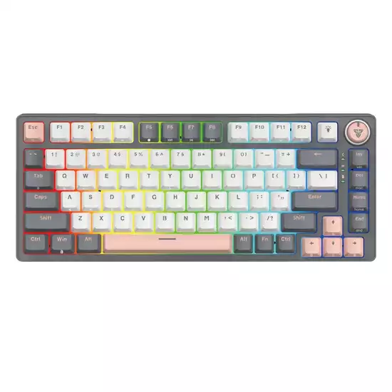 FANTECH Atom Pro83 75% Mechanical Gaming Keyboard – Red Switch (MK913, Saturn) FANTECH Atom Pro83 75% Mechanical Gaming Keyboard – Red Switch (MK913, Saturn)